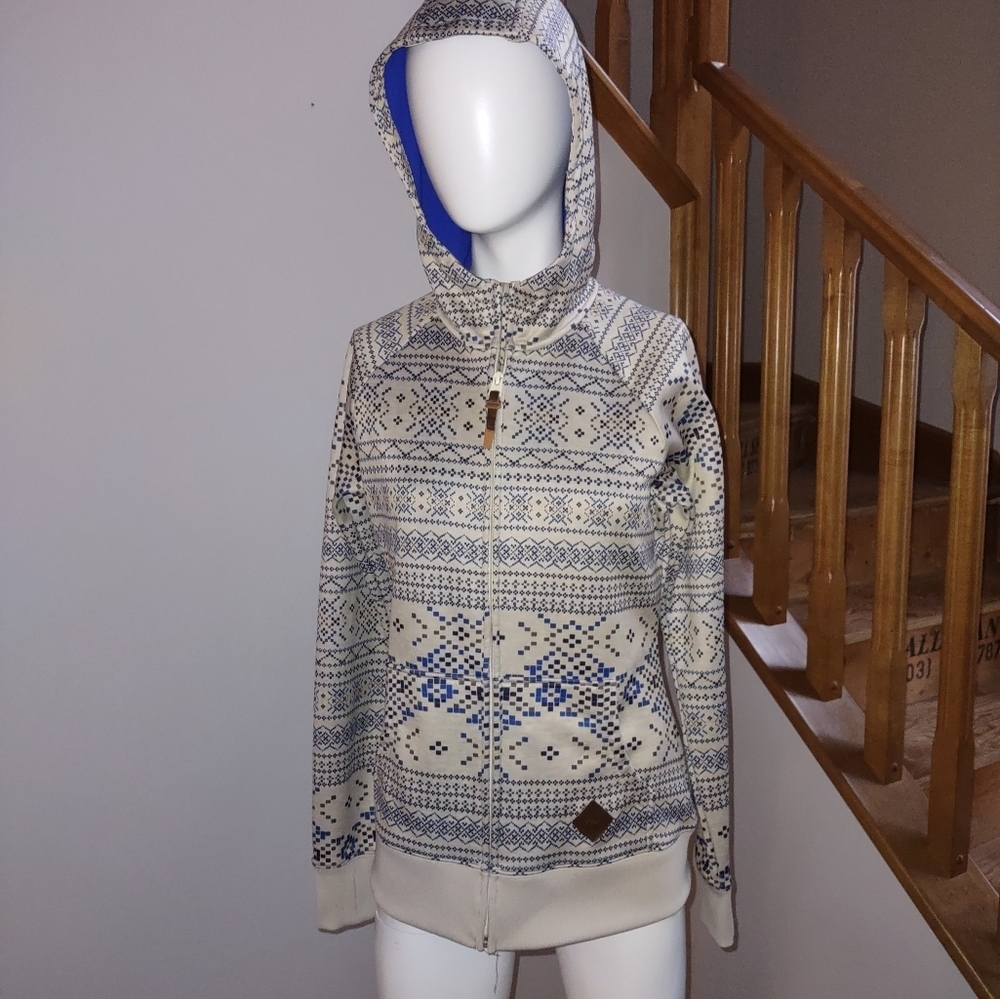 Burton fleece lined hoodie